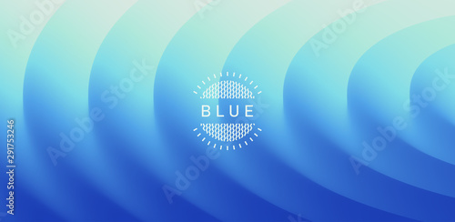 Water surface. Blue abstract background. Vector illustration for design.