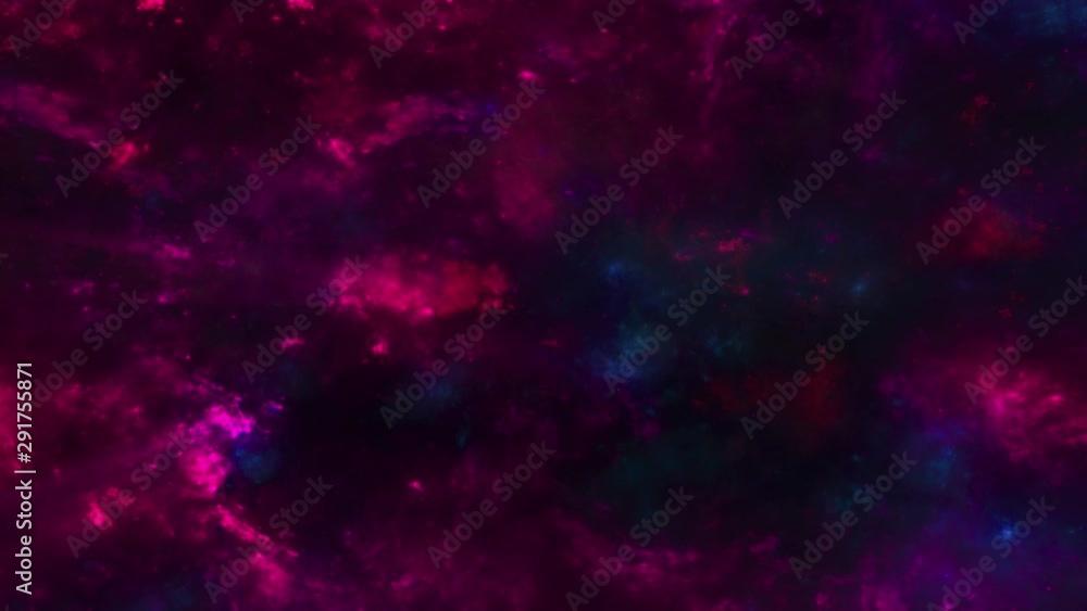 Animated outer space colors, background Animated outer space colors, background