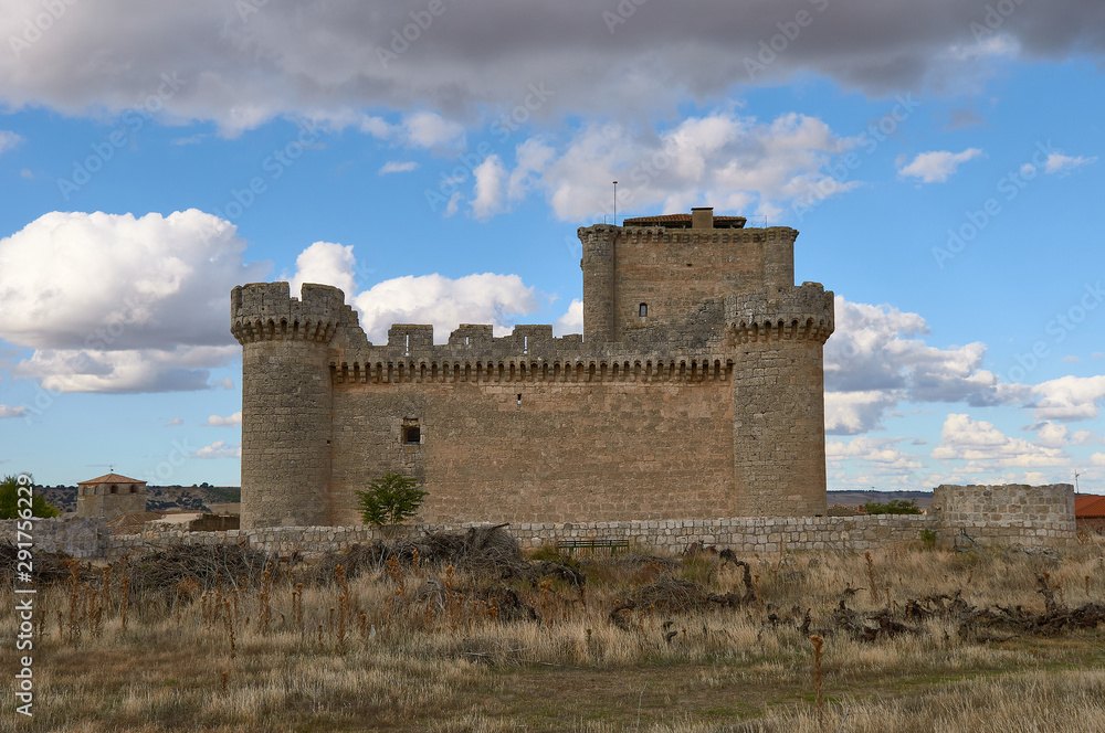 Castillo de Villafuerte de Esgueva, Valladolid / Spain