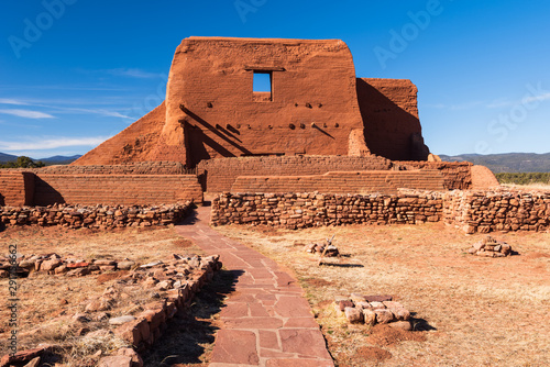 Pecos National Historical Park  located within New Mexico on the Old Santa Fe Trail.