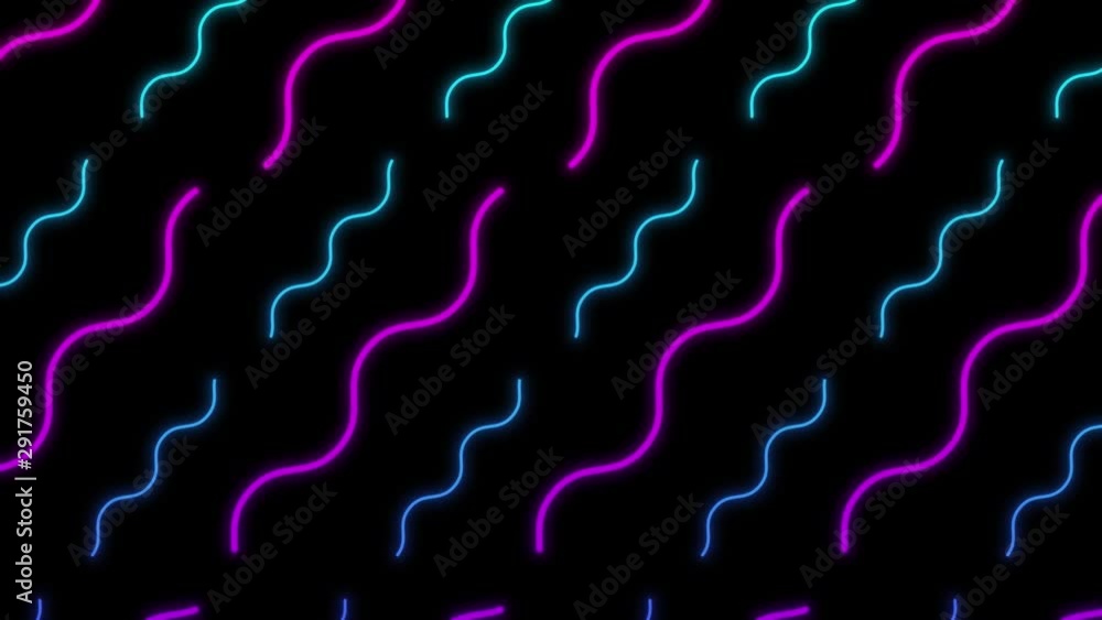 Pink and blue wiggles, background Pink and blue wiggles, background