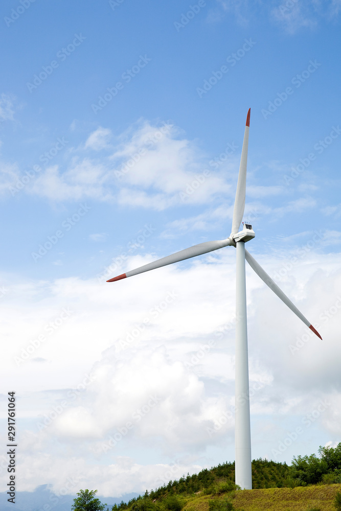 Yeongdeok Wind Farm in Yeongdeok-gun, South Korea. Yeongdeok Wind Farm in Yeongdeok-gun, South Korea.