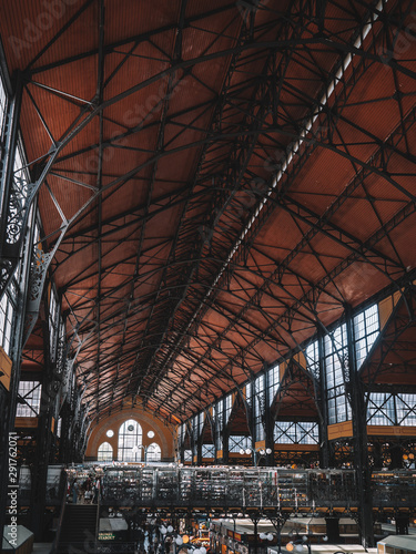 Photography The old market hall in Budapest.