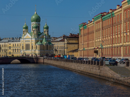 St. Petersburg, the temple on the waterfront.