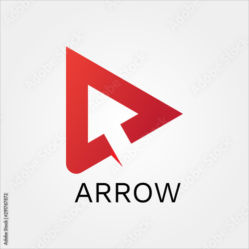 Free Download Success arrow logo, icon template for business office etc, eps 10 - vector - GFXLoad
