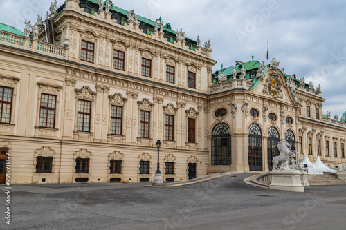 Belvedere Palace  Vienna  Austria
