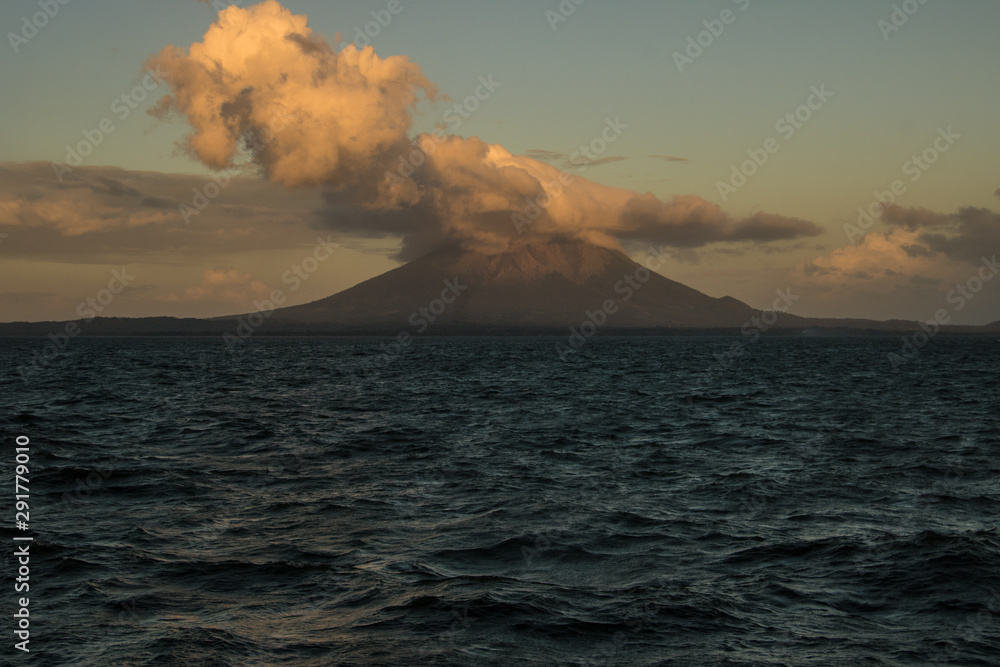 The volcanic Island of Ometepe, and it's Concepcion volcano