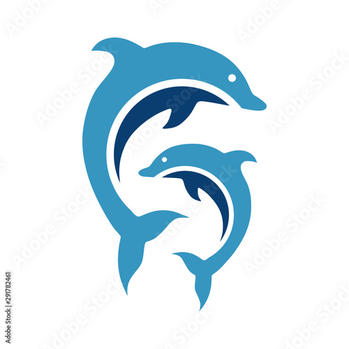 Dolphins logo vector