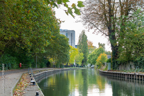 A winding canal photo