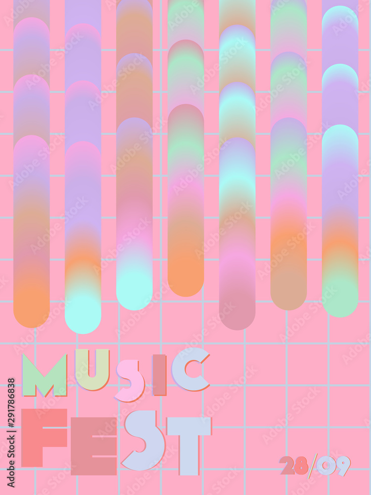 Music festival cover background. Music festival cover background.