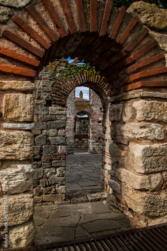 Ruins in Nessebar (Bulgaria)
