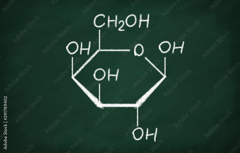 Structural model of Galactose Structural model of Galactose