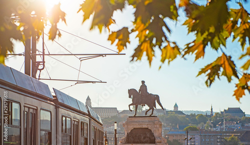 View on Budapest in autumna...