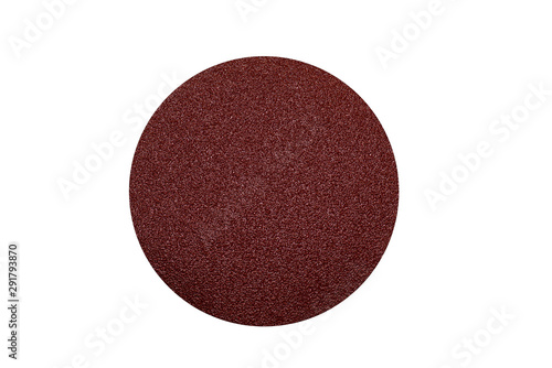 Sandpaper texture. Rough paper surface.
