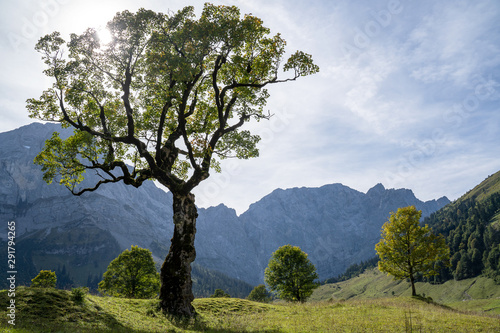 Ahornboden im Karwendelgebirge in Österreich © Juergen