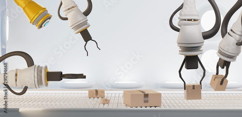 autonomous robot arms with ...