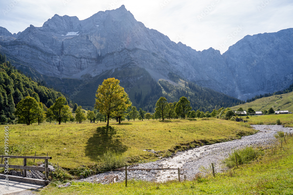 Der große Ahornboden - Tal im Karwendelgebirge