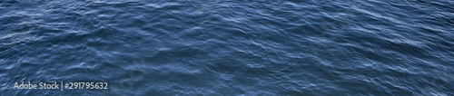 blue water surface with waves background