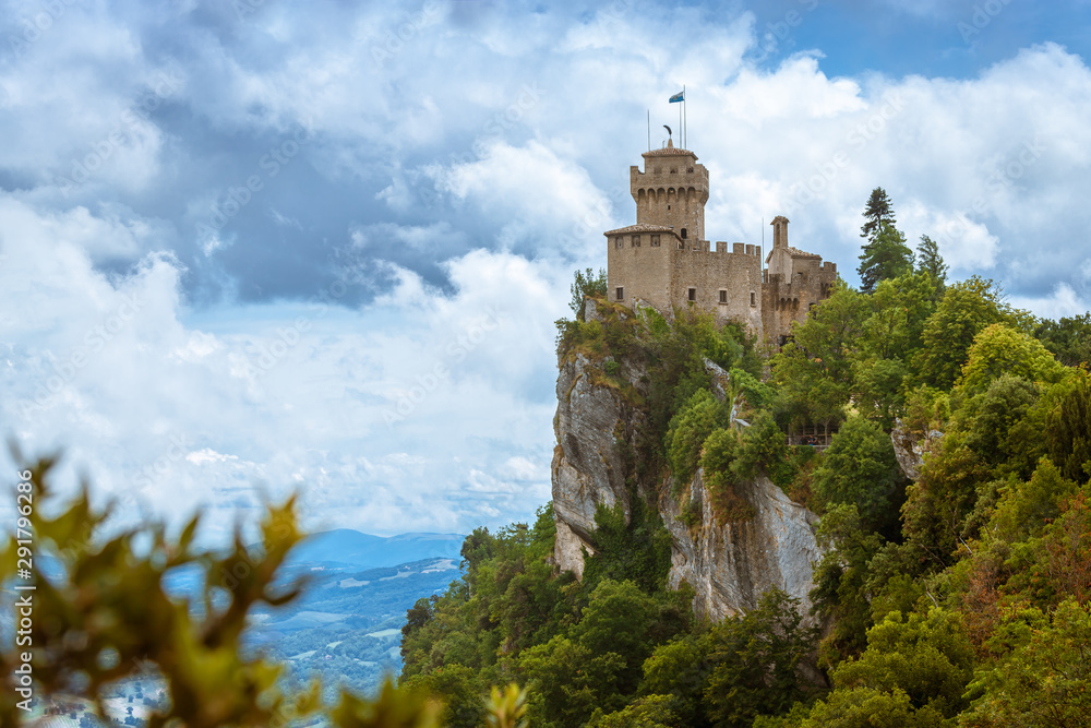 San Marino - Watch Tower on Mount Titano, San Marino (UNESCO World Heritage)