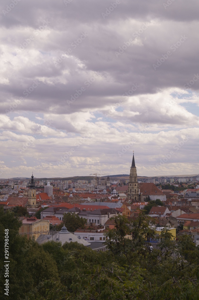 View of the city - Cluj Napoca, Kolozsvár, Klausenburg, Transylvania, Romania