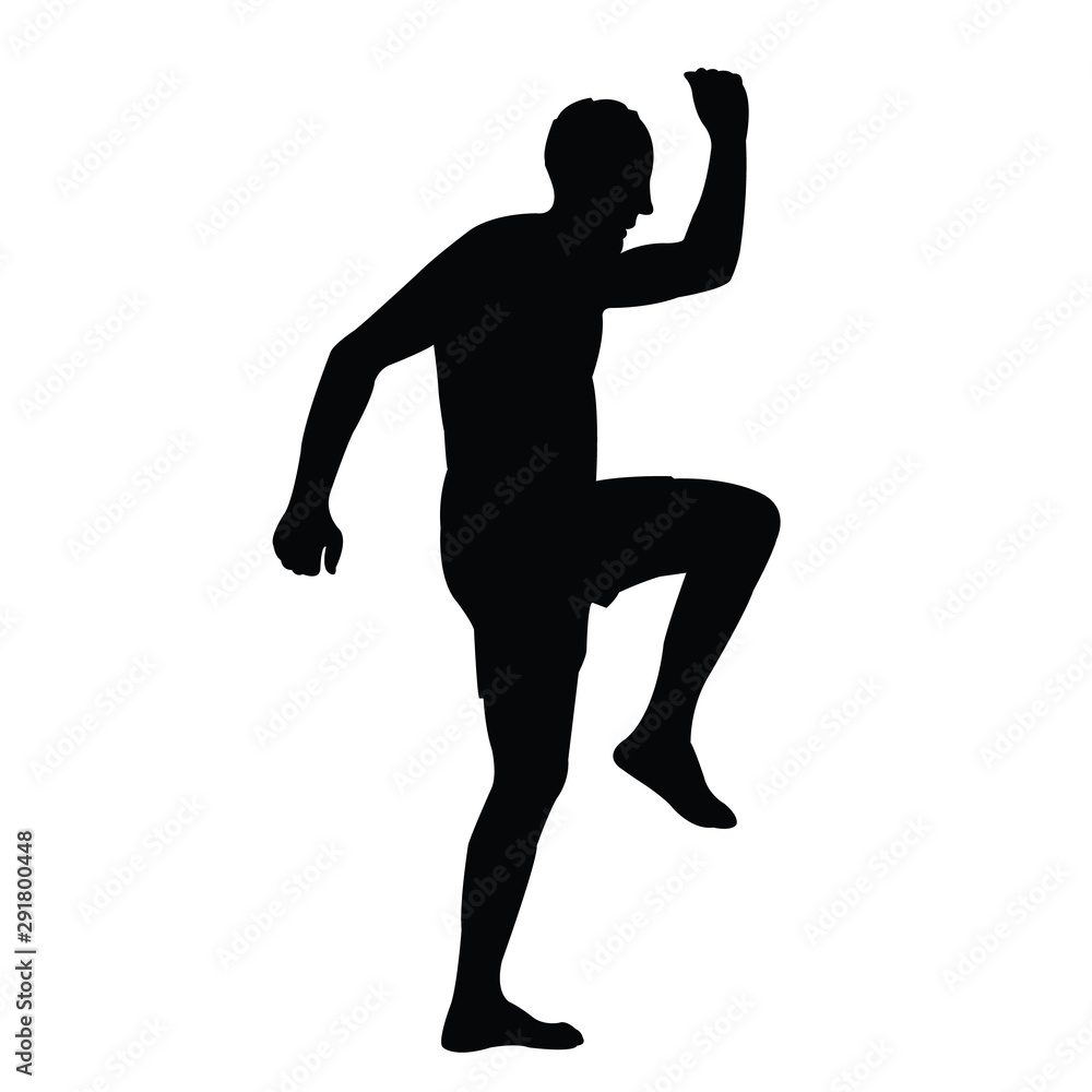 a man walking silhouette vector a man walking silhouette vector