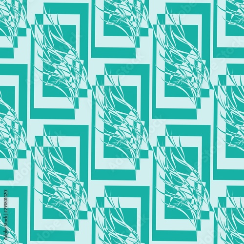 pattern abstract.  branches in geometry . menthol background