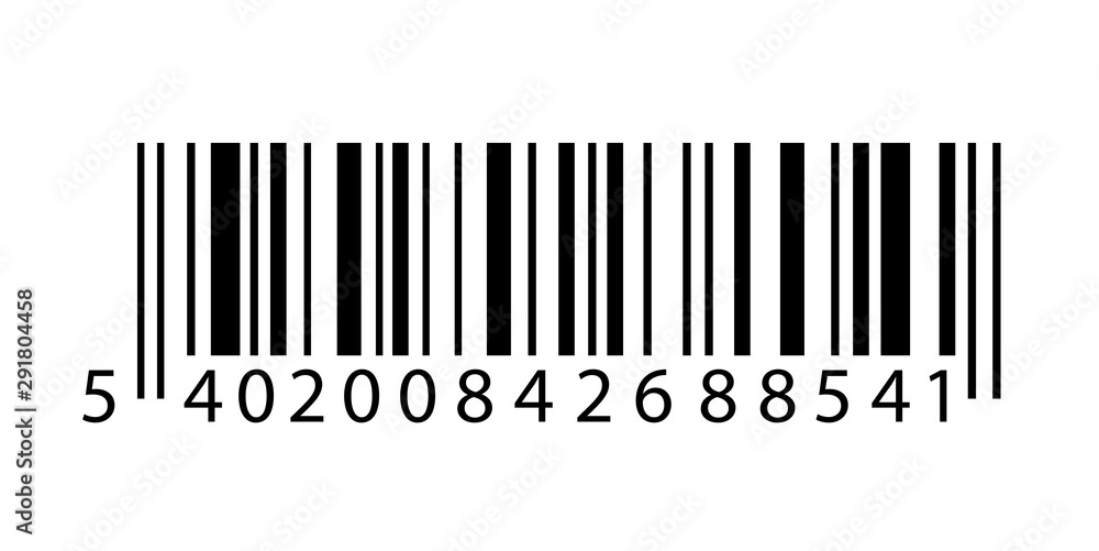 Barcode icon. Barcode vector EPS 10 - stock vector.