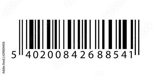 Barcode icon. Barcode vector EPS 10 - stock vector.
