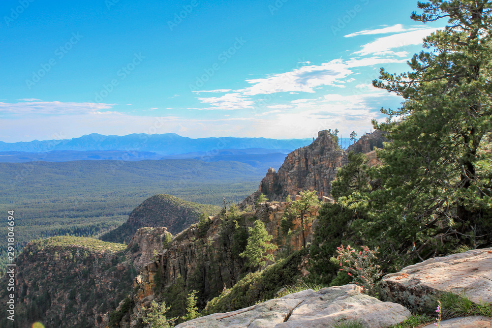 Naklejka premium Western World