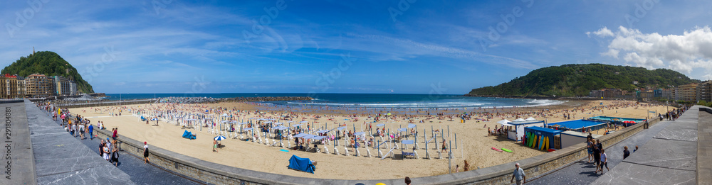 Obraz premium San Sebastian, Paesi Baschi, Spagna