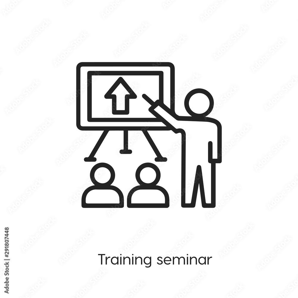 Fototapeta premium lecture icon vector