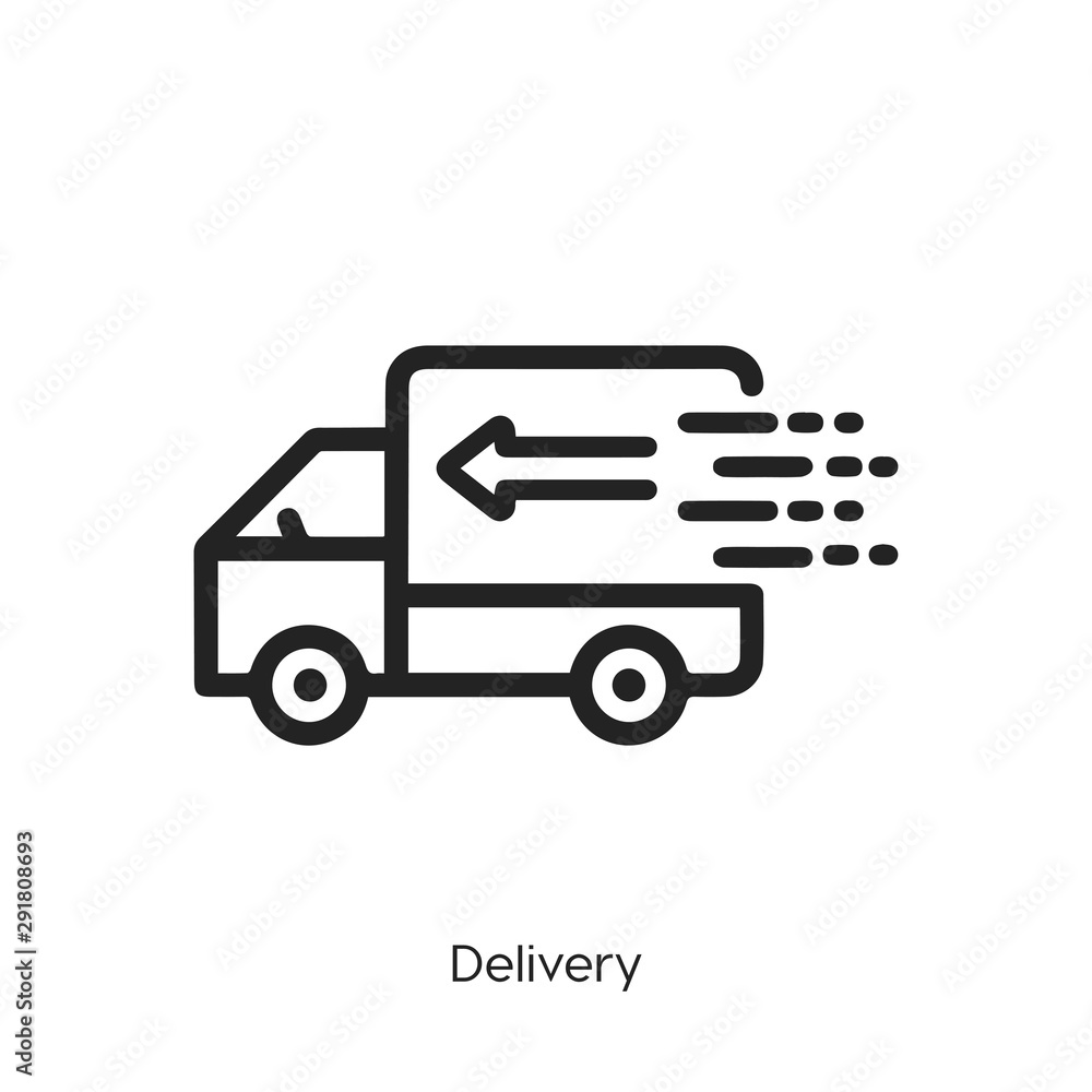 delivery icon vector