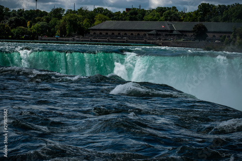 Water falls