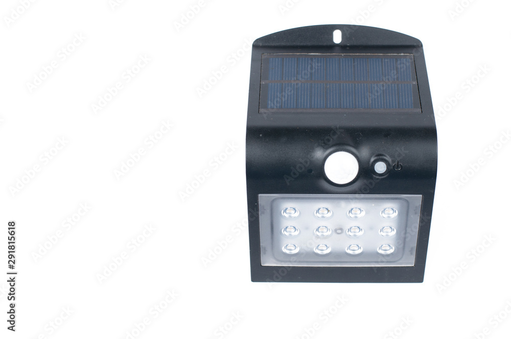 Fototapeta premium Solar battery isolated on white background.Copy space.