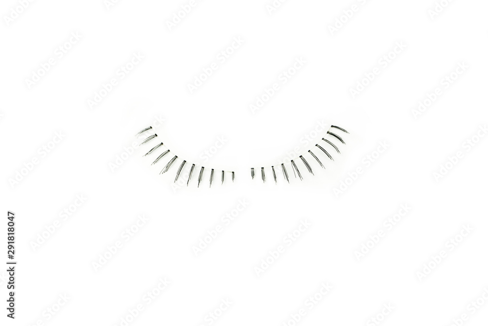 makeup false eye lashes on white background makeup false eye lashes on white background