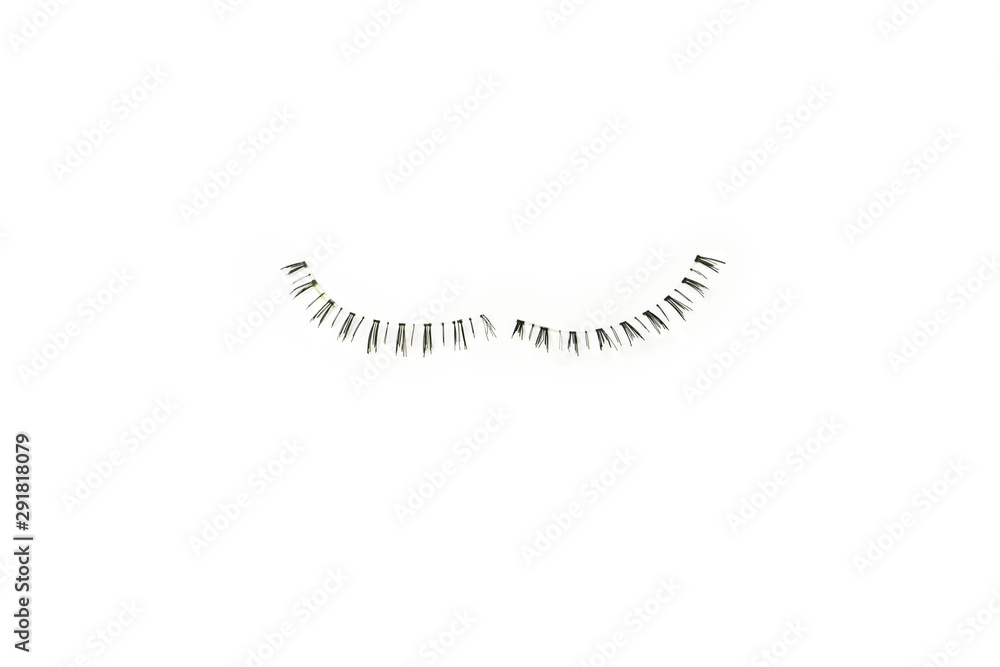 makeup false eye lashes on white background makeup false eye lashes on white background