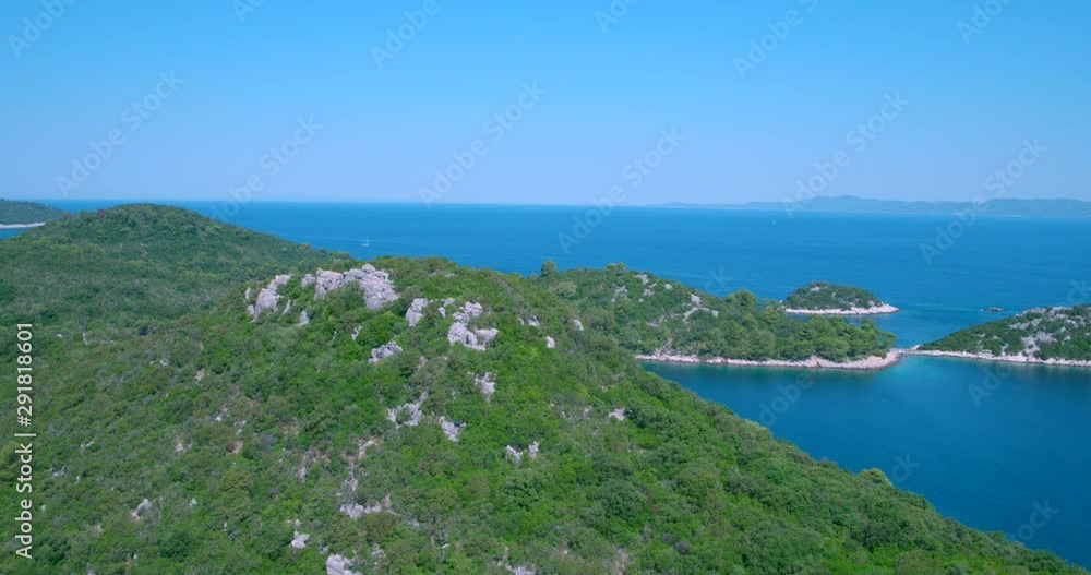 Aerial scene of Lastovo island, Adriatic Sea, Croatia 07 Aerial scene of Lastovo island, Adriatic Sea, Croatia 07