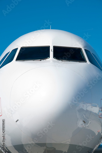 Airbus A321-231(WL) passenger plane close up view