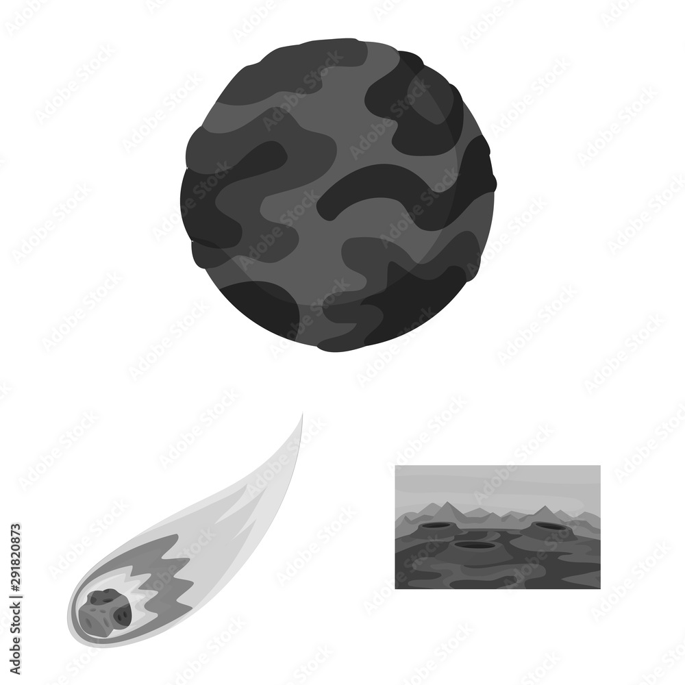 Vector illustration of universe and travels symbol. Set of universe and cosmic vector icon for stock. Vector illustration of universe and travels symbol. Set of universe and cosmic vector icon for stock.