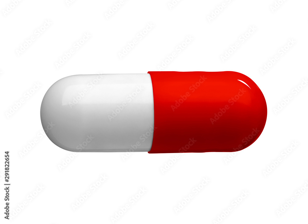 white red pill medical drug medication white red pill medical drug medication