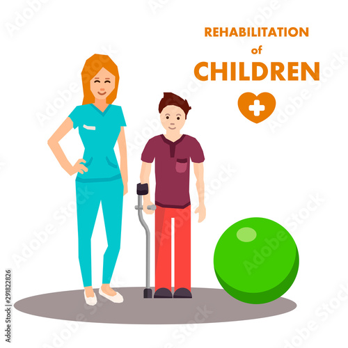 Presentation Poster for Kids Rehabilitation Center