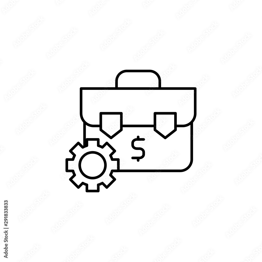 Briefcase, business icon. Element of business icon. Thin line icon Briefcase, business icon. Element of business icon. Thin line icon