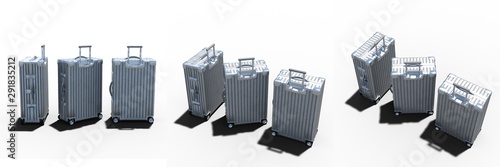 Aluminum Luggage, SuitCase photo