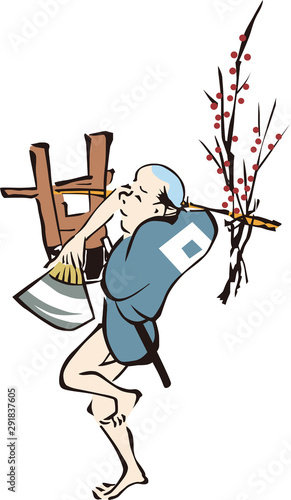 浮世絵　町人　その89