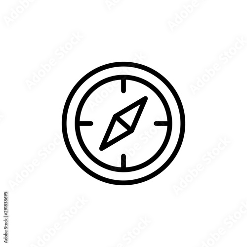 Free Download Compass, travel icon. Element of travel icon. Thin line icon - GFXLoad
