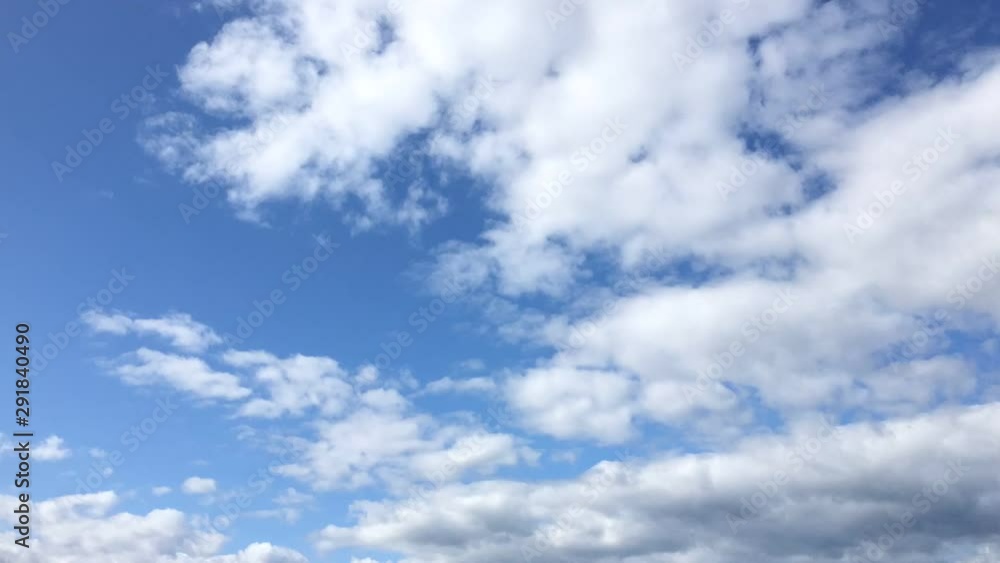 北海道の秋の空 タイムラプス 北海道の秋の空 タイムラプス