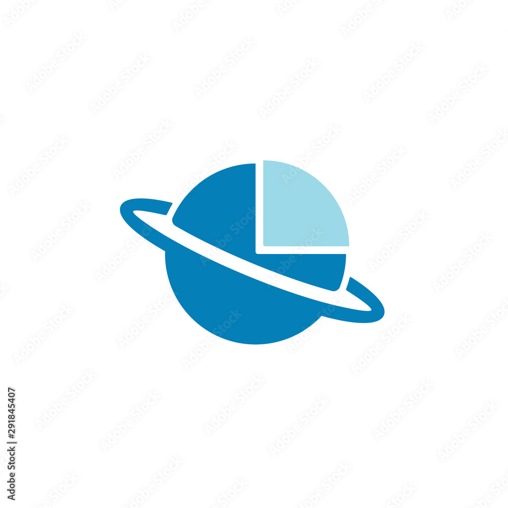 Planet Data Logo Design Template Planet Data Logo Design Template