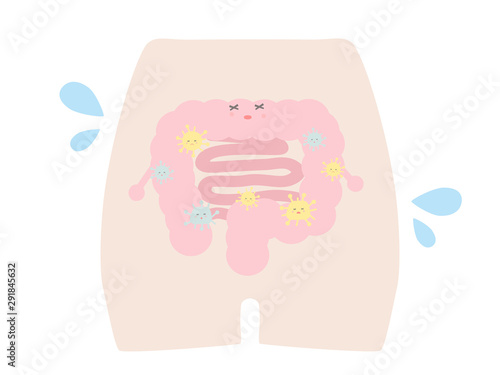 不健康な腸内環境