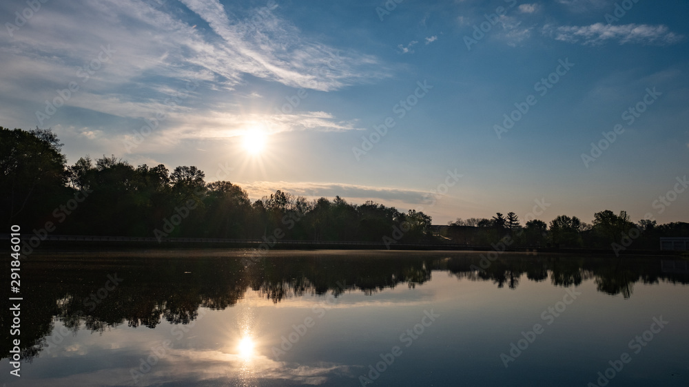 Dawn on Wilcox Lake