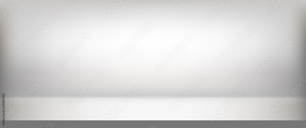 Luxury gray abstract background. Modern layout design, studio ,room. Business report with smooth circle gradient color. Vector illustration